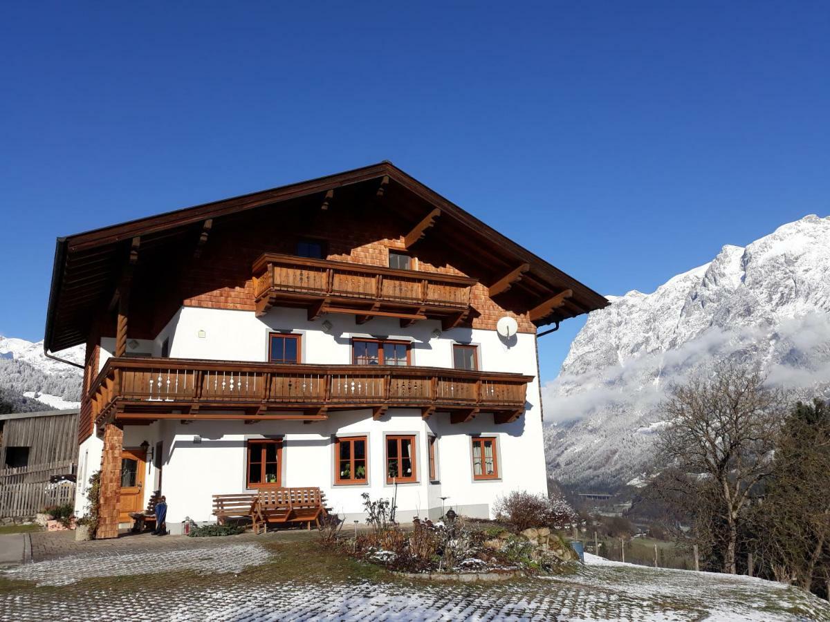 Unterschwabegghof Appartement Werfen Buitenkant foto
