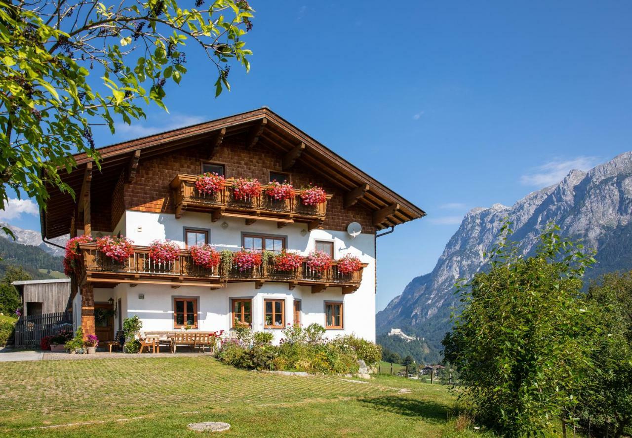 Unterschwabegghof Appartement Werfen Buitenkant foto