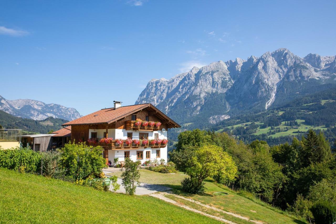 Unterschwabegghof Appartement Werfen Buitenkant foto